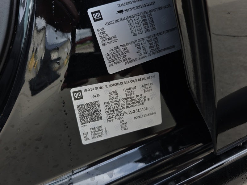 2025 Chevrolet Silverado 1500 Custom Trail Boss