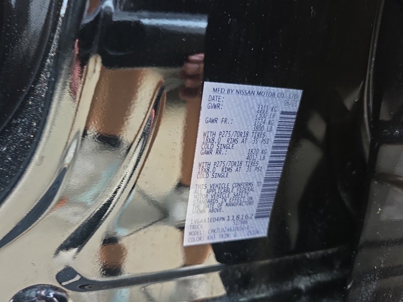 2023 Nissan Titan PRO-4X