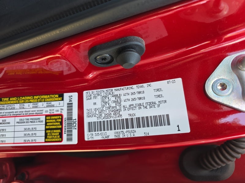 2023 Toyota Tundra 4WD SR5