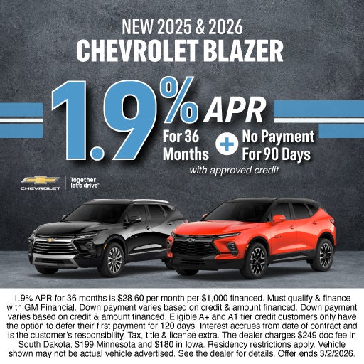 NEW 2025 & 2026 CHEVROLET BLAZER