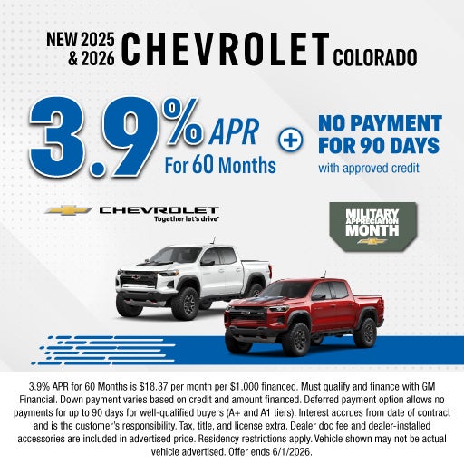 NEW 2025 & 2026 CHEVROLET COLORADO