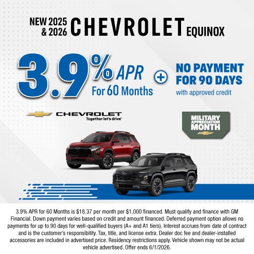 NEW 2025 & 2026 CHEVROLET EQUINOX