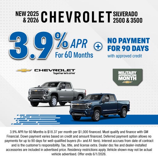 NEW 2025 & 2026 CHEVROLET SILVERADO 2500 & 3500