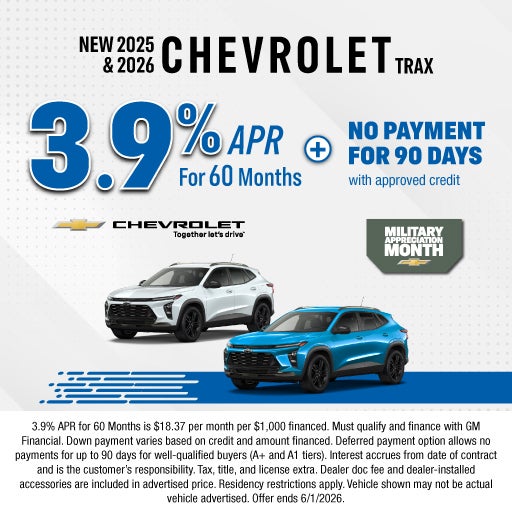 NEW 2025 & 2026 CHEVROLET TRAX