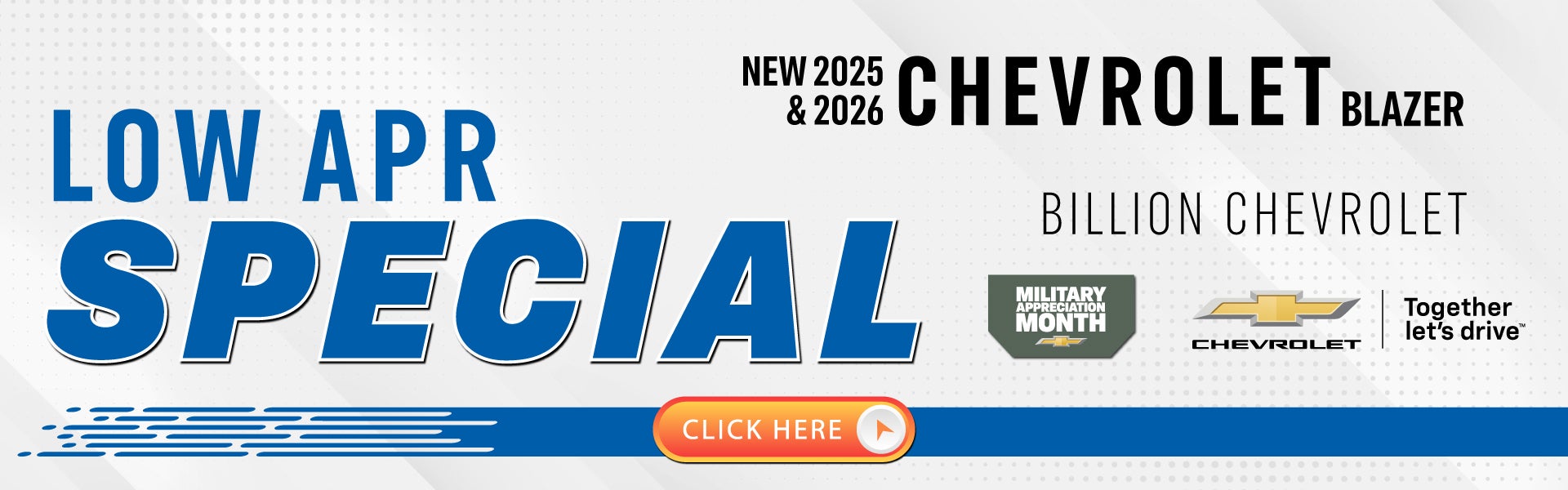 CHEVY APR OFFER