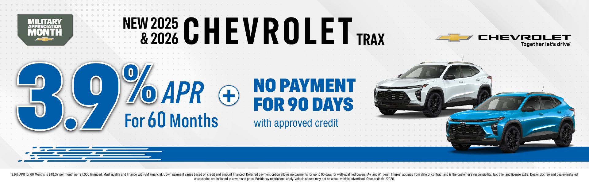 CHEVY APR OFFER